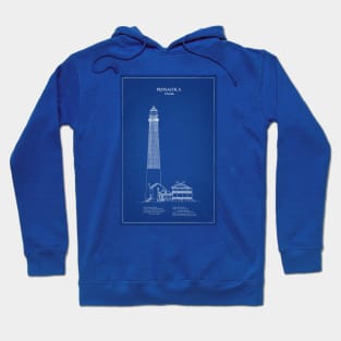 Pensacola Lighthouse - Florida - AD Hoodie